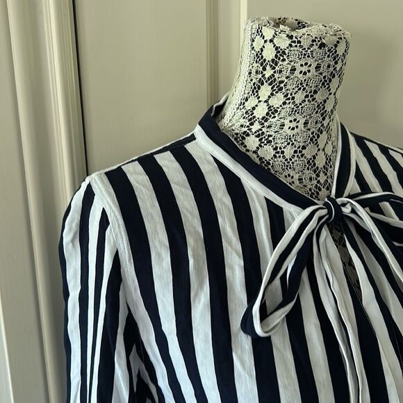 Rails large collette navy and white striped sailor blouse - Picture 6 of 13